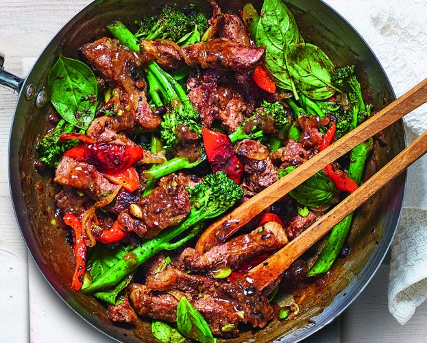 beef in black bean sauce