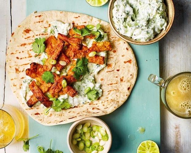 Vegan kebabs