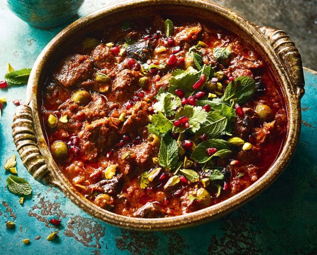 fruit lamb tagine