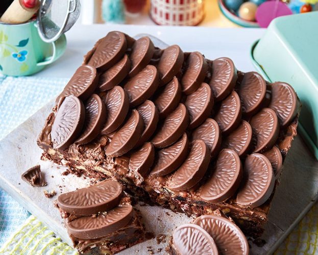 Chocolate orange rocky road