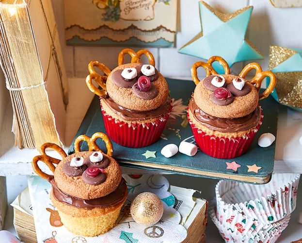 Reindeer cupcakes