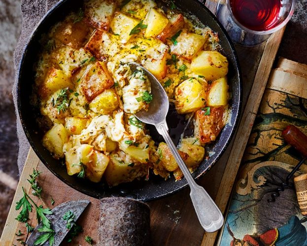 Vegetarian truffade