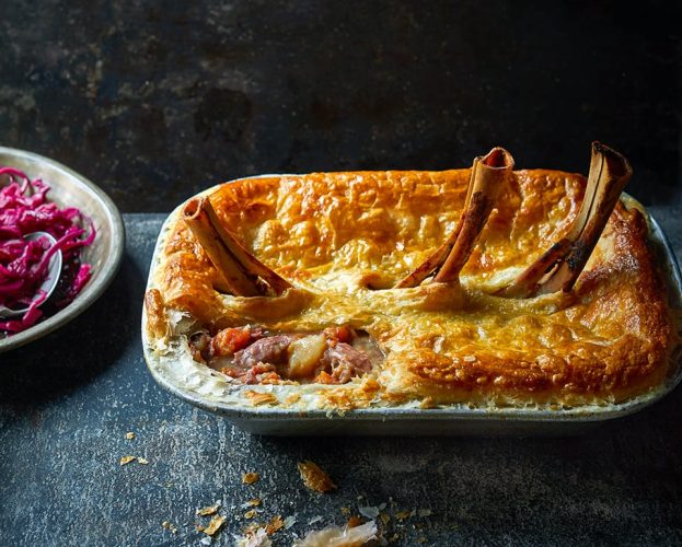 Lamb shank hotpot