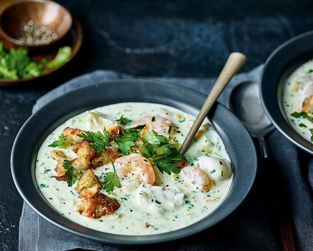 Seafood chowder