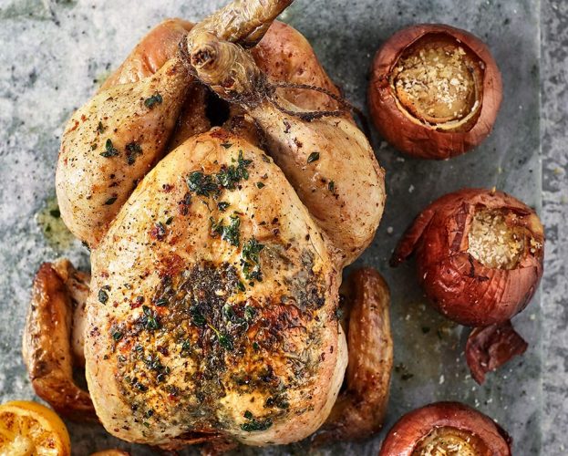 lemon thyme roast chicken