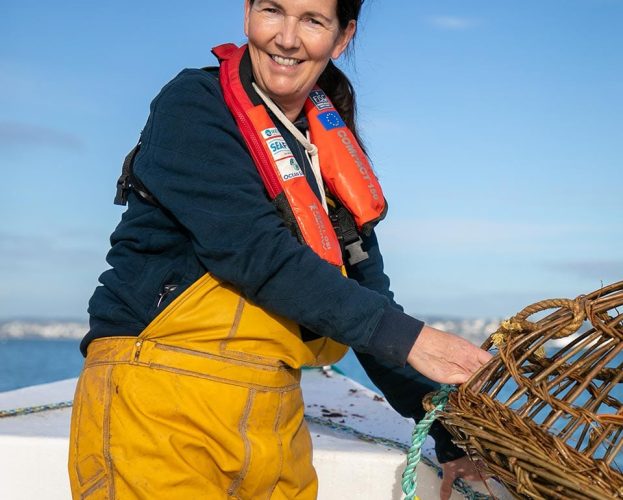 Female fisherman