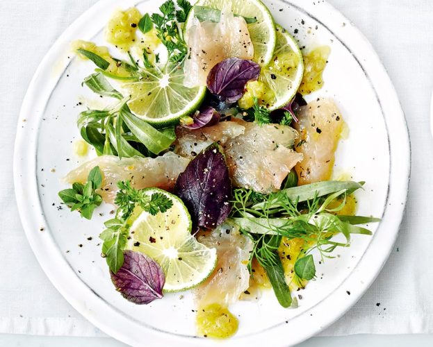citrus-cured fish