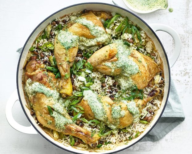 Chicken coconut rice