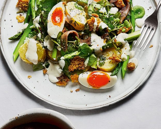 potato caesar salad