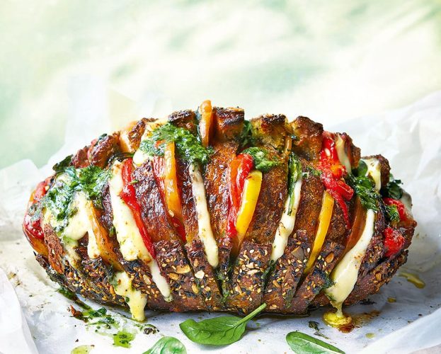stuffed picnic loaf