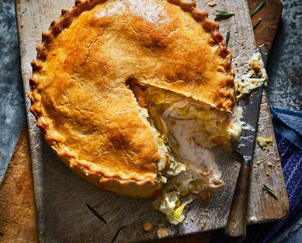 Dauphinois potato pie