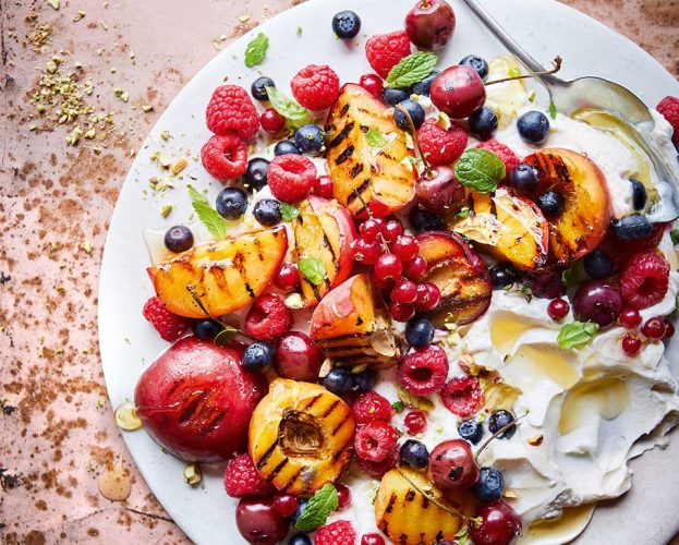 grilled fruit salad