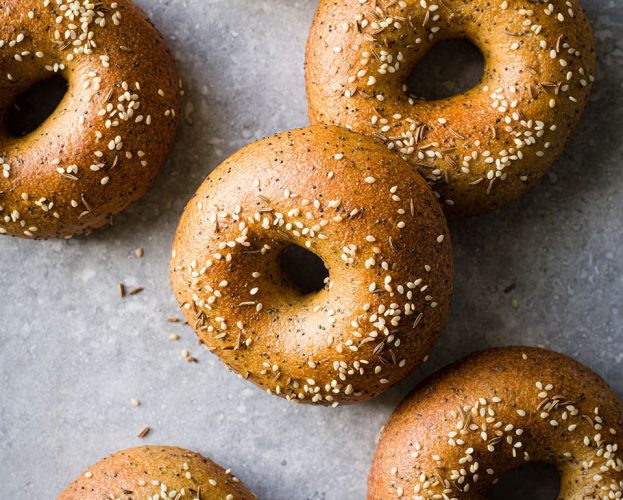 homemade bagels