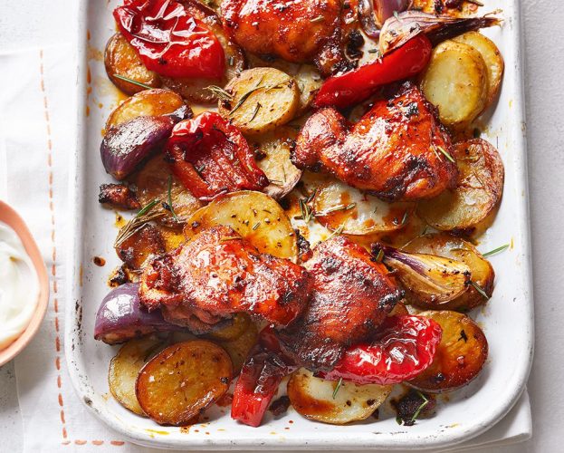 Paprika chicken thighs
