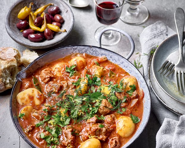 Slow cooker lamb