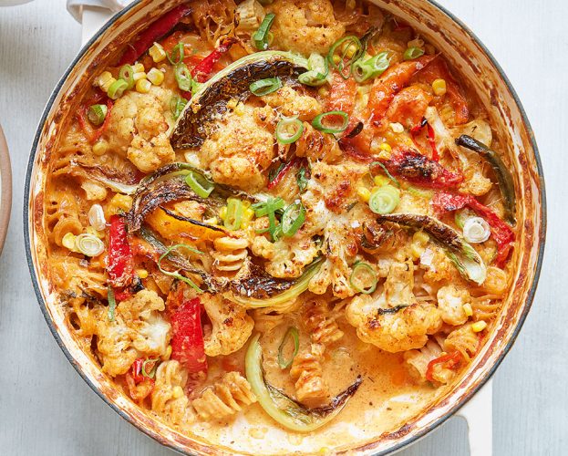 cauliflower pasta bake