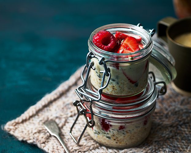 Vegan overnight oats