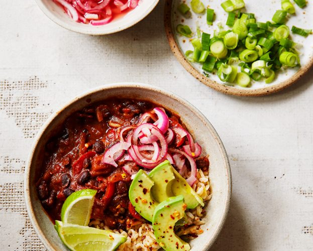Smoky vegan chilli