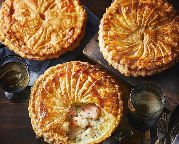 Individual fish pie