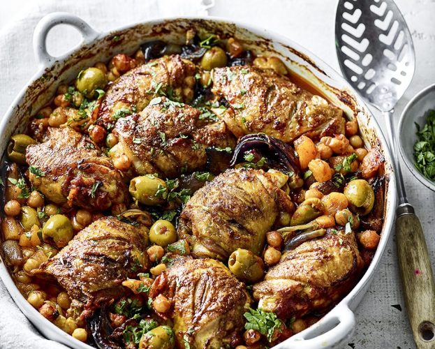 Chicken tagine casserole