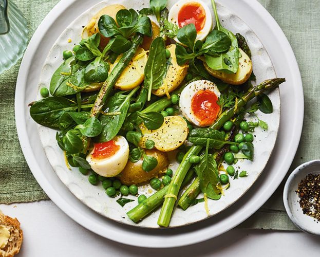 Asparagus salad