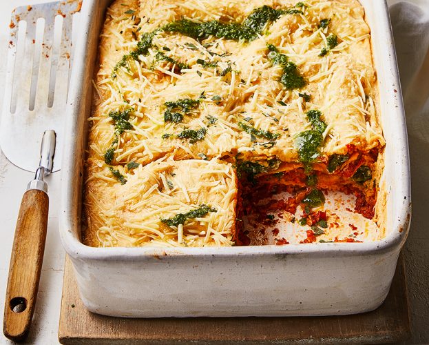 Vegan lasagne