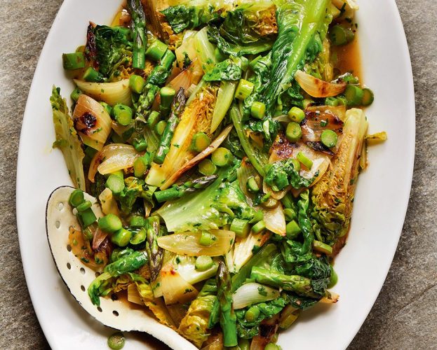 Asparagus lettuce