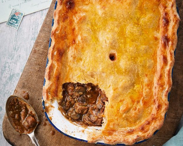 Meat and potato pie