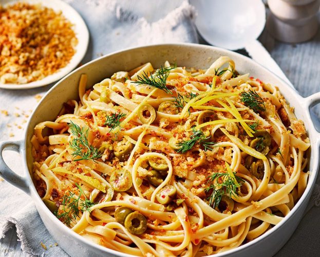 Pasta with limone