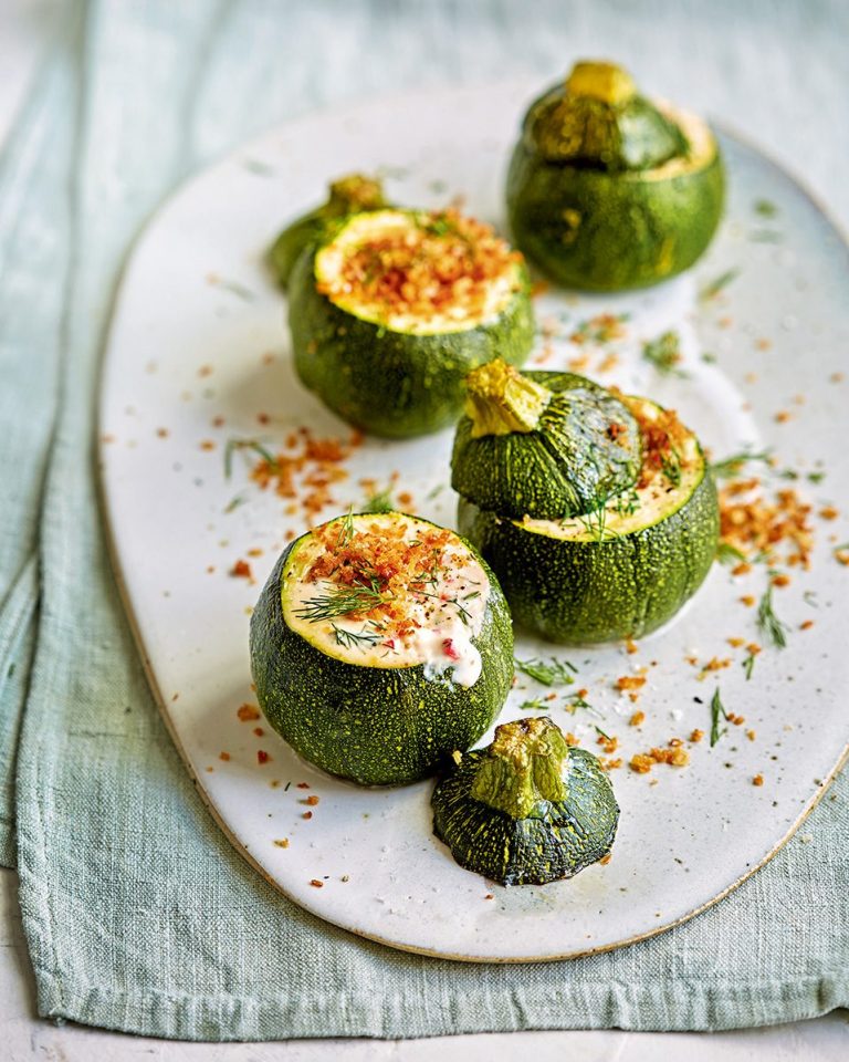 stuffed courgettes