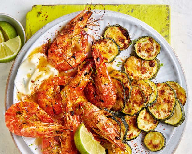 chilli tiger prawns