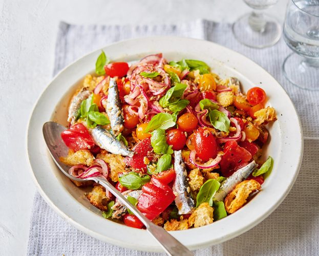 Sardine panzanella
