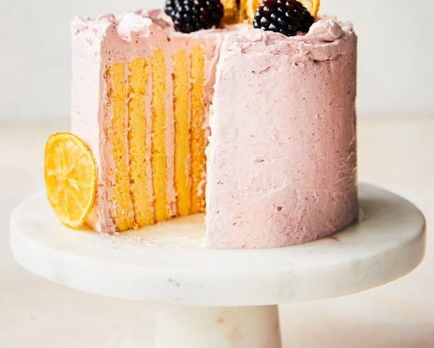 Blackberry cake