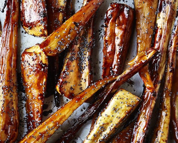 Marmite parsnips