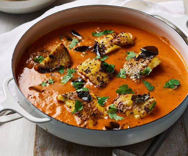 Coconut fish curry