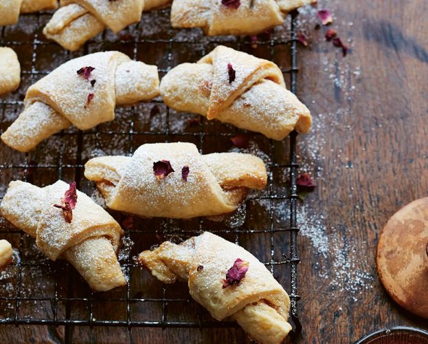 rose petal crescents