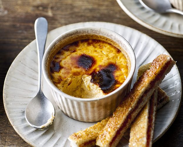 Paprika custard