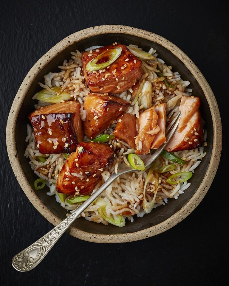Air fryer salmon