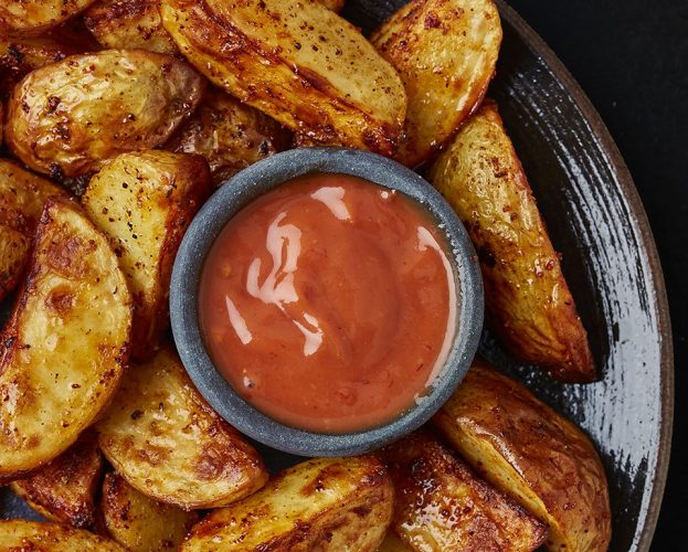 Air fryer wedges