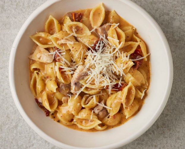 pressure cooker chicken pasta