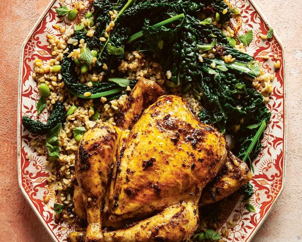 Pot roast chicken
