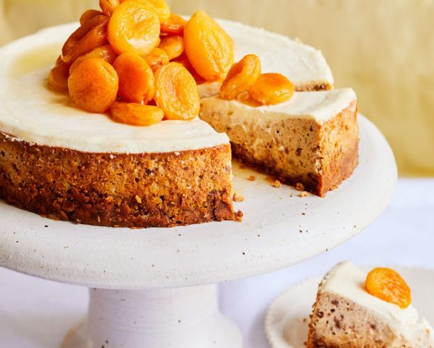 Apricot cheesecake