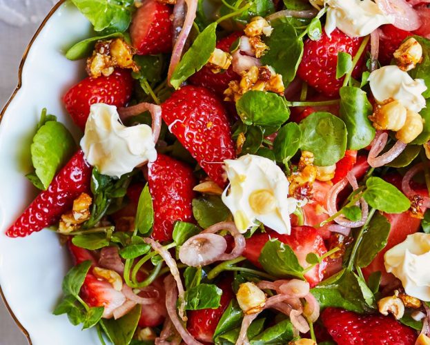 Strawberry salad