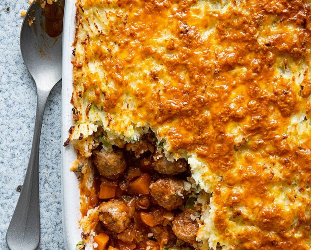 Cumberland sausage pie