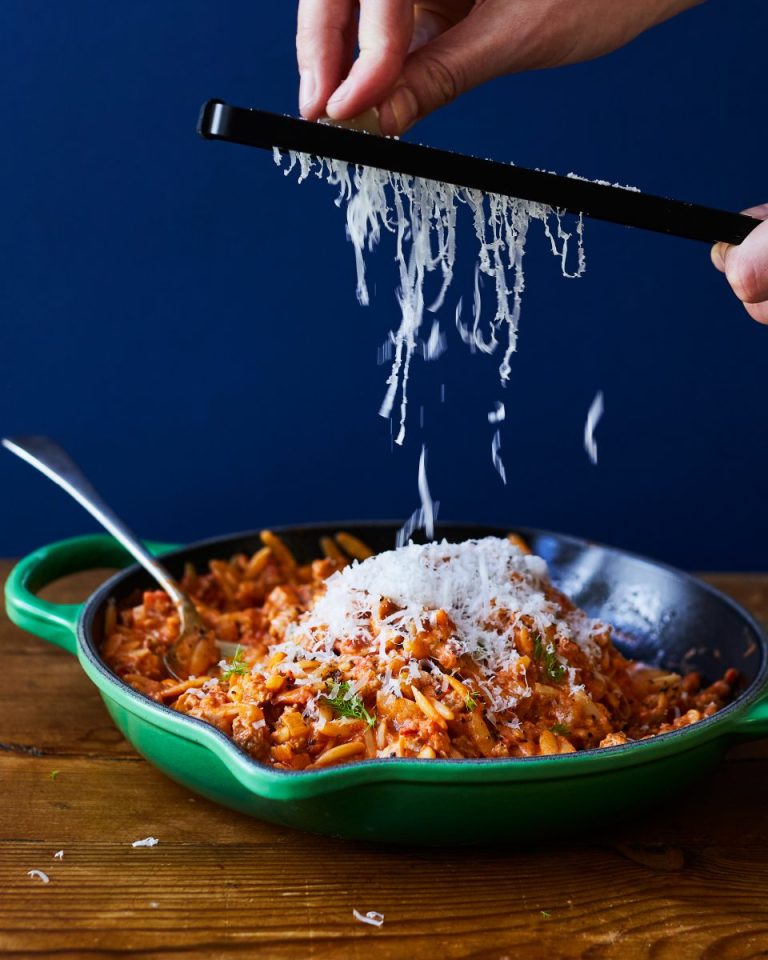 Sausage orzo