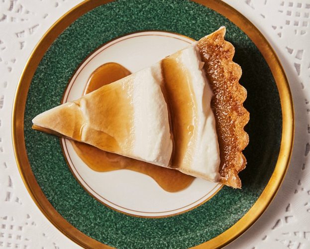 Alison Roman's maple tart