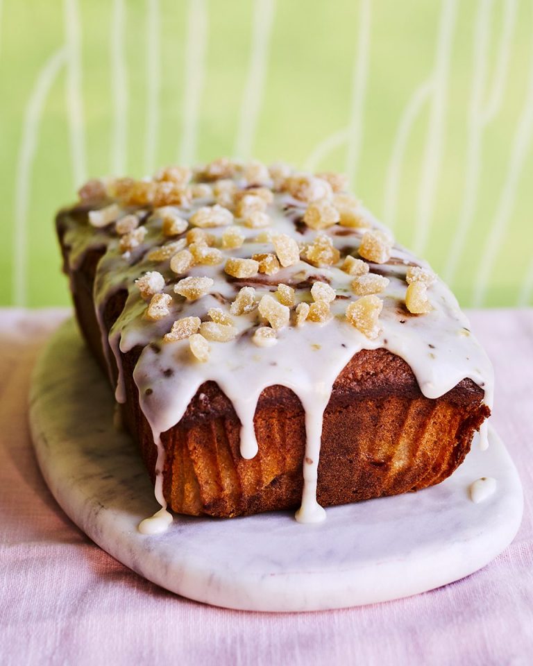 Gooseberry loaf cake