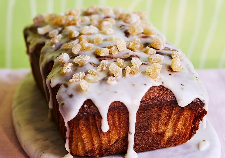 Gooseberry loaf cake