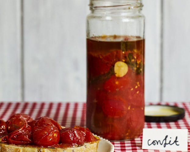 Confit tomatoes