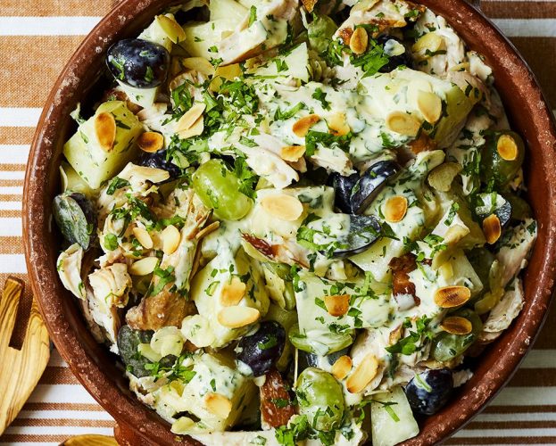 Chicken grape salad
